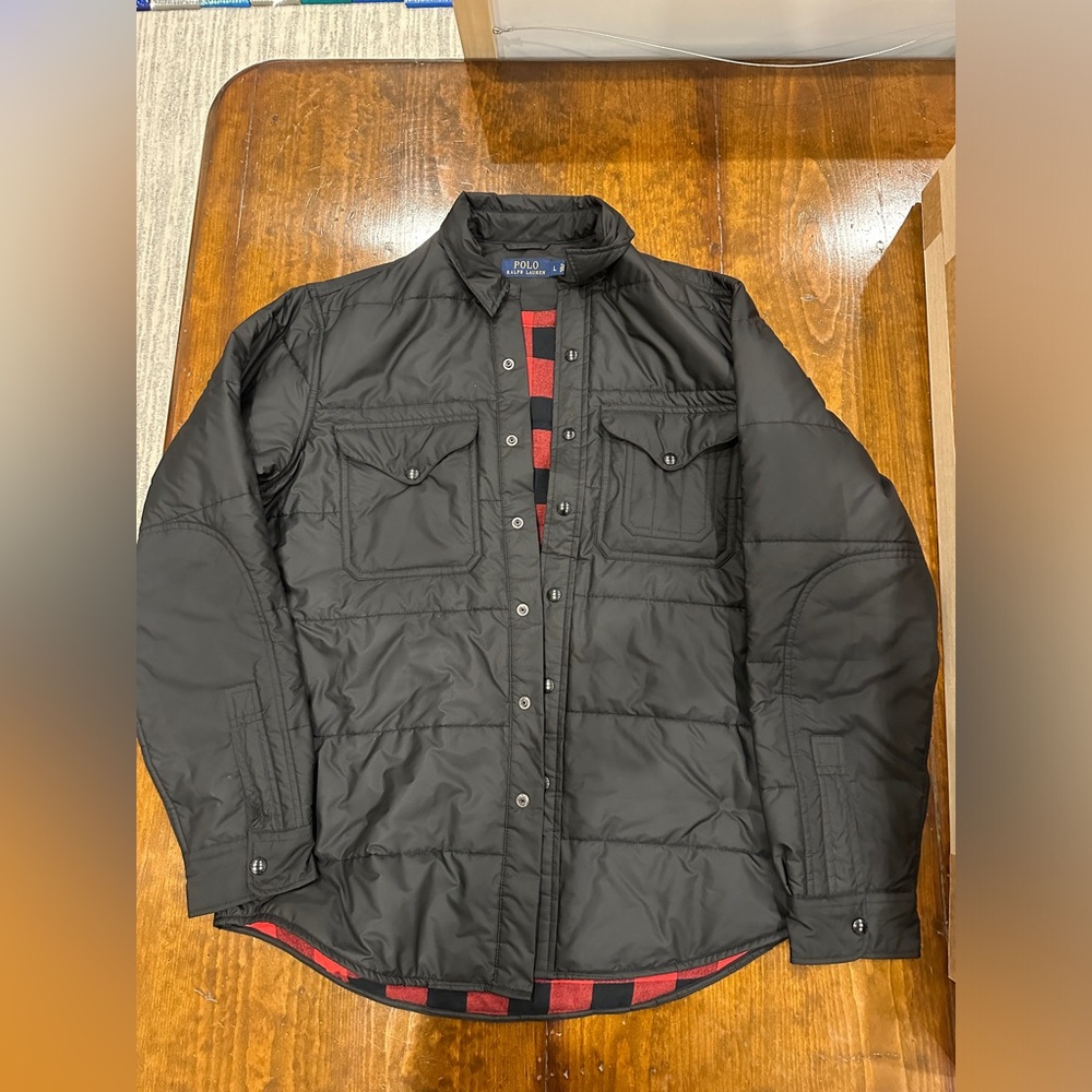 Polo by Ralph Lauren Black Shirt Jacket for Men